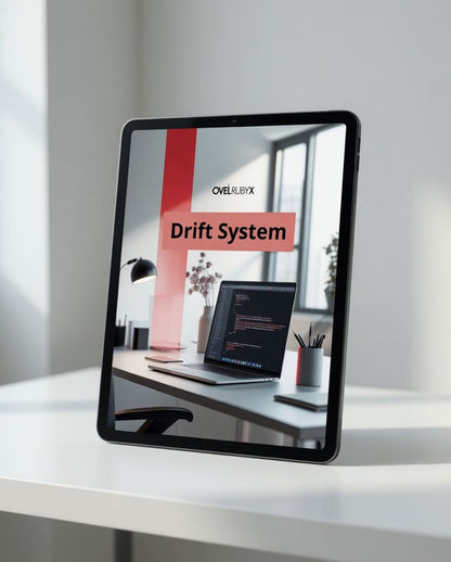 Tablet displaying a software product on a modern desk